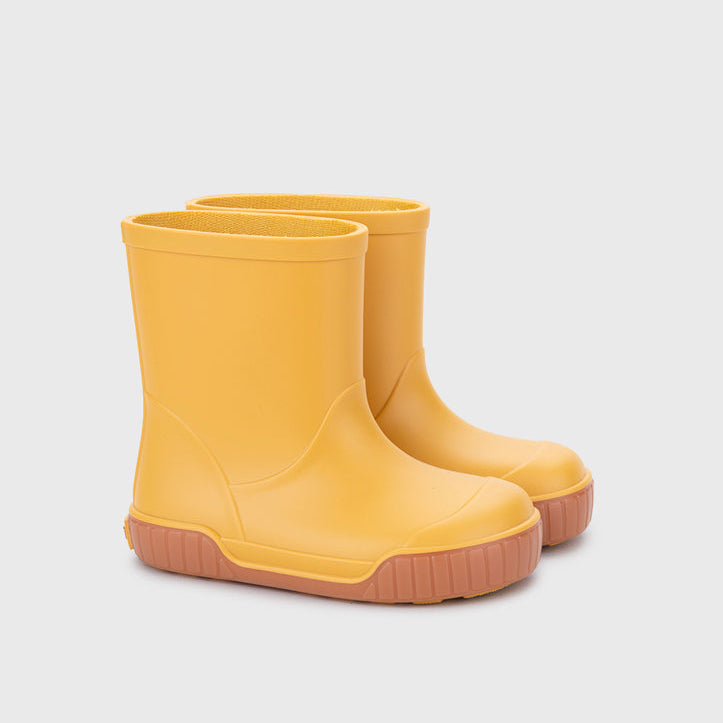 Bottes de pluie barefoot enfant IGOR PAU Amarillo – vue produit