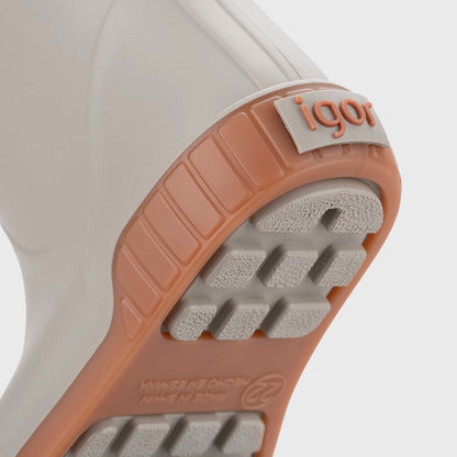 Bottes de pluie barefoot enfant IGOR PAU Piedra – détail de la semelle