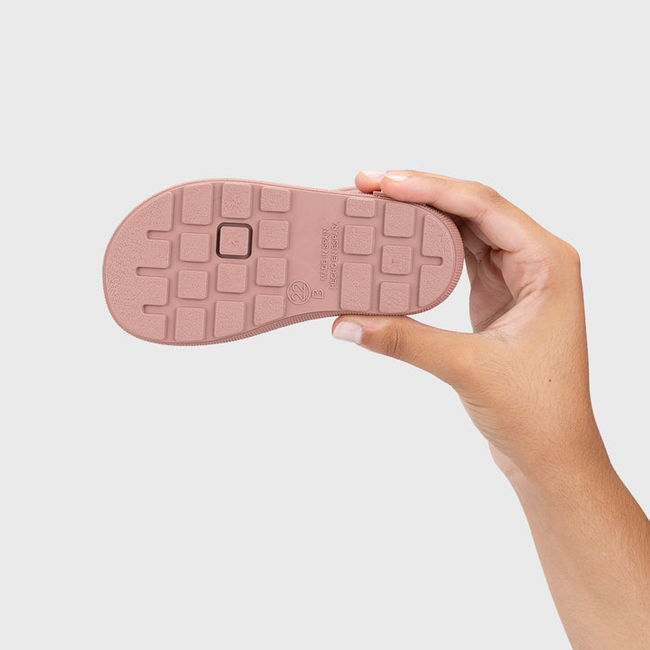 Bottes de pluie fourrées barefoot enfant IGOR Yogi Borreguito Rosa – semelle extérieure