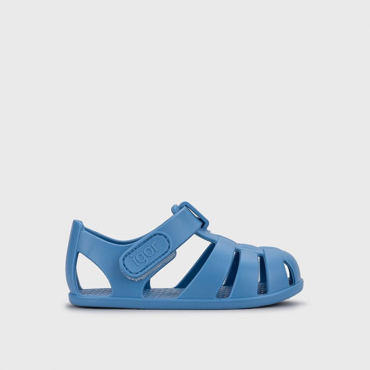 Sandales IGOR Nemo enfant antidérapantes barefoot – Plage & piscine à scratch