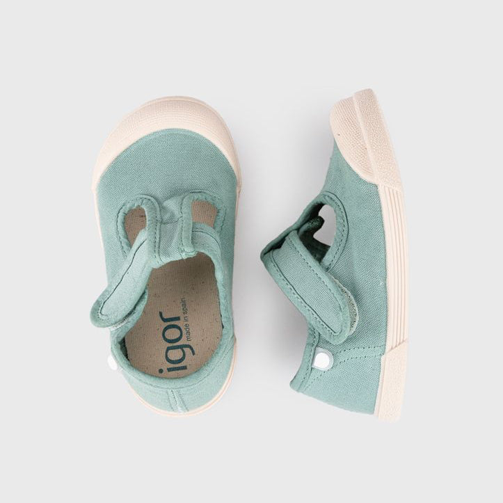 Chaussures IGOR Lona Pepito toile enfant barefoot souples – Scratch | Été & quotidien