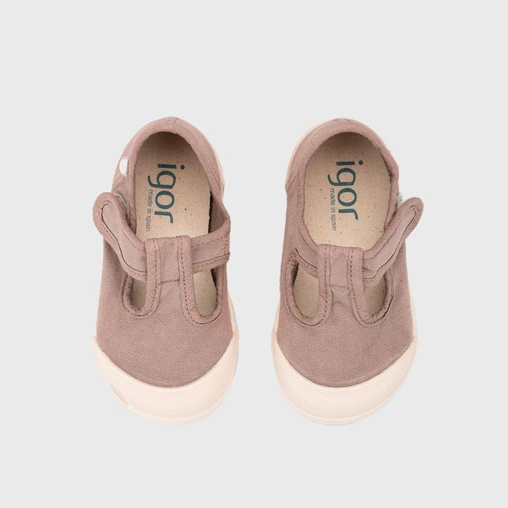 Chaussures IGOR Lona Pepito toile enfant barefoot souples – Scratch | Été & quotidien