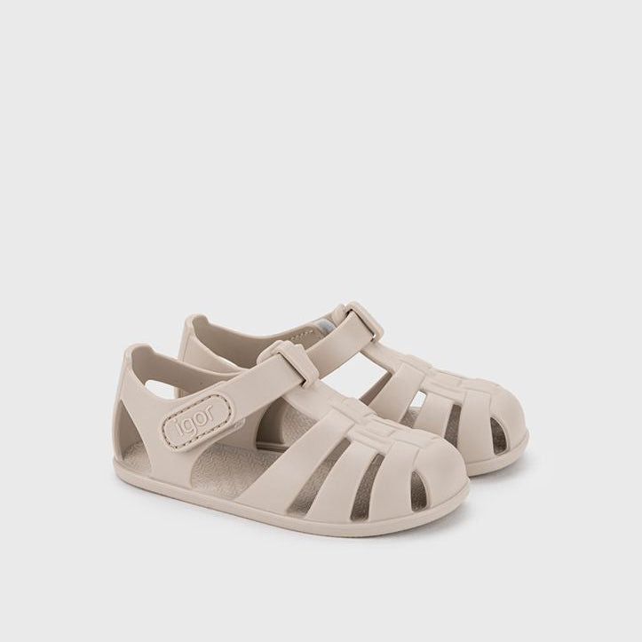 Sandales IGOR Nemo enfant antidérapantes barefoot – Plage & piscine à scratch