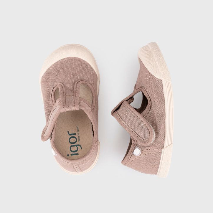 Chaussures IGOR Lona Pepito toile enfant barefoot souples – Scratch | Été & quotidien