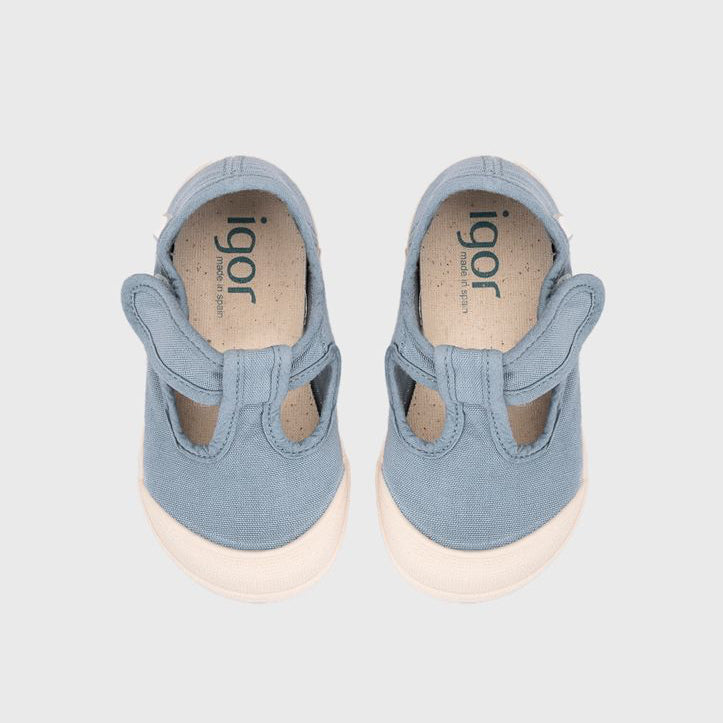 Chaussures IGOR Lona Pepito toile enfant barefoot souples – Scratch | Été & quotidien