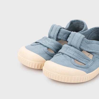 Sandales barefoot enfant IGOR Berri Wide – Pieds larges – couleur Oceano – vue 2