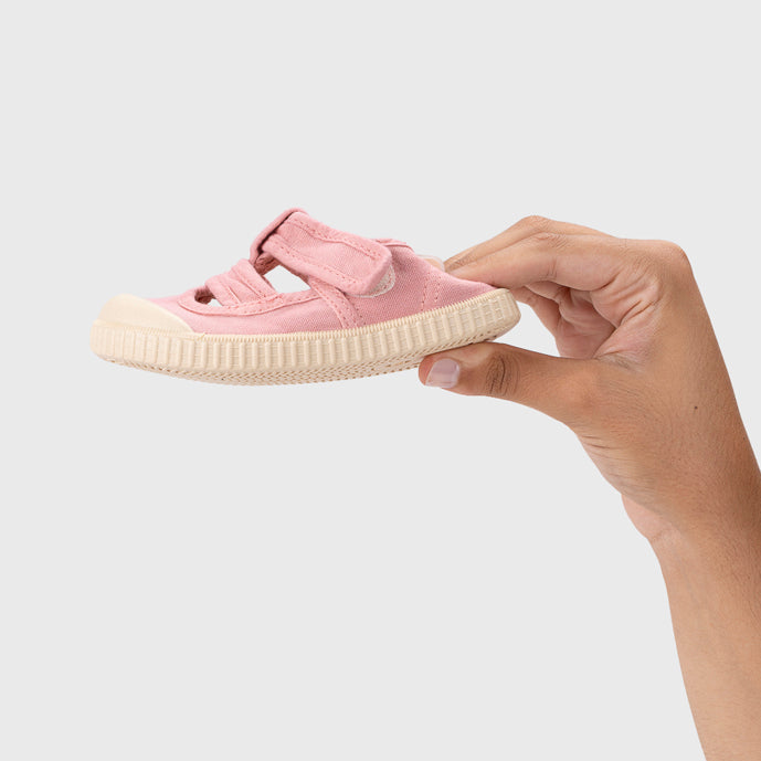 Sandales barefoot enfant IGOR Berri Wide – Pieds larges – couleur Rosa – vue 2