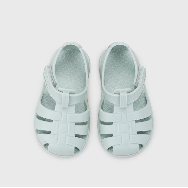 Sandales barefoot enfant IGOR Nemo – Plage et piscine – couleur Menta – vue 2