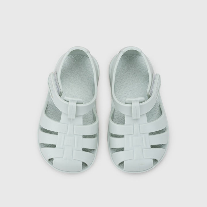 IGOR Nemo Sandales barefoot enfant – Semelle souple, résistantes à l’eau, velcro, plage et piscine