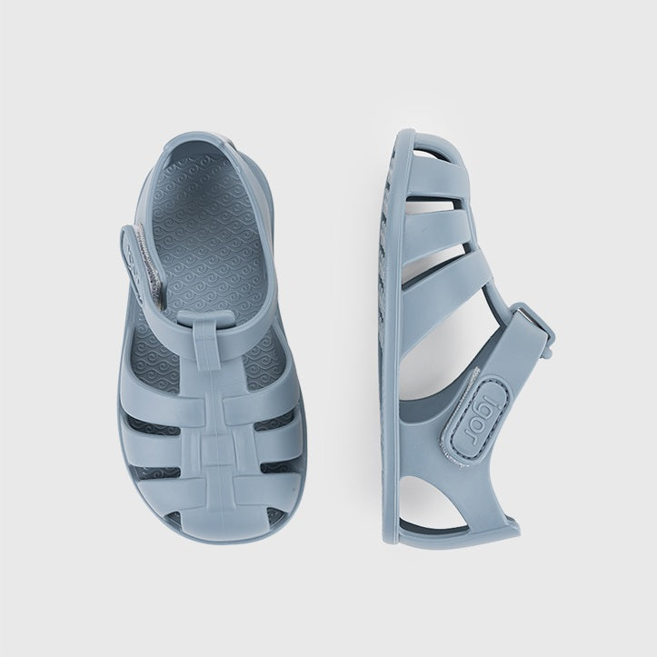 Sandales barefoot enfant IGOR Nemo – couleur Oceano – vue 3
