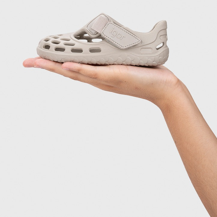 Sandales barefoot enfant IGOR Tijuca – couleur Sand – vue 9